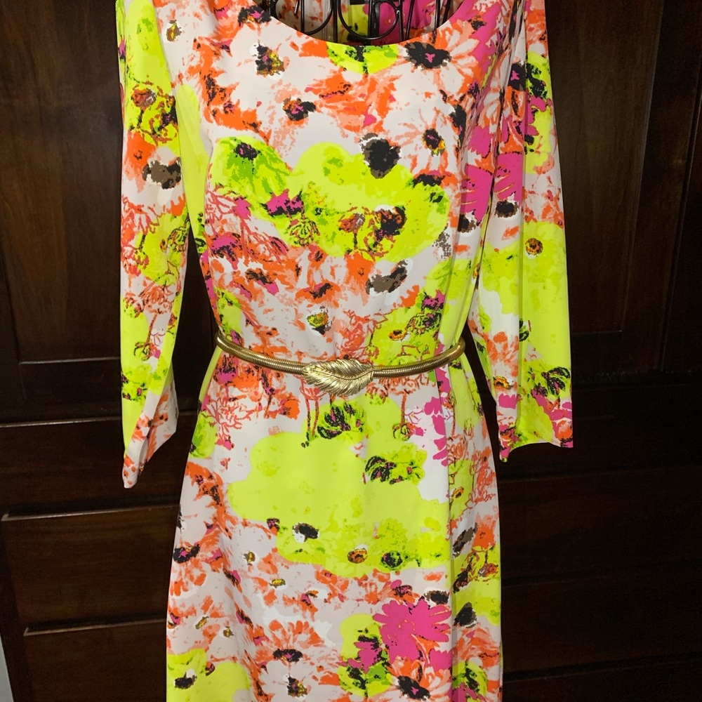 Floral print dress